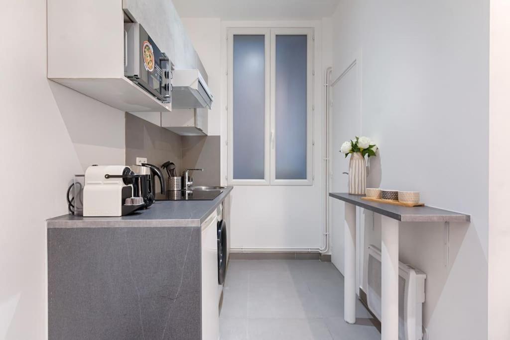Batignolles Lemercier Cosy Apartment 4P-1Br パリ エクステリア 写真