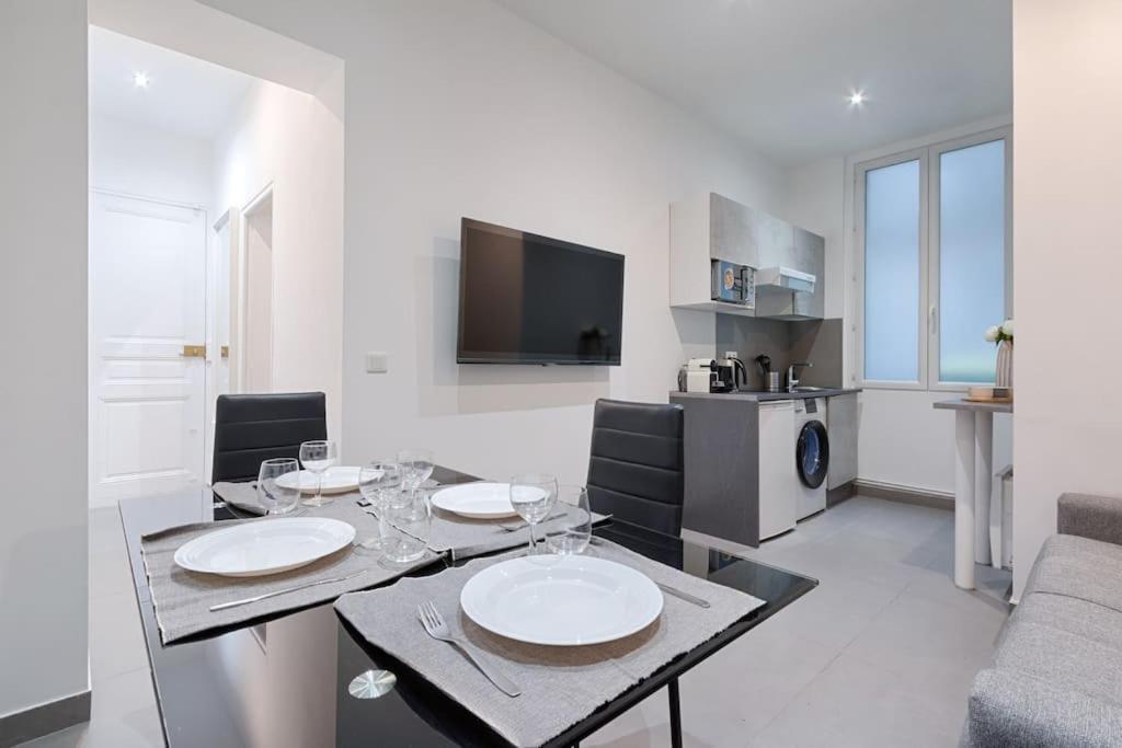 Batignolles Lemercier Cosy Apartment 4P-1Br パリ エクステリア 写真